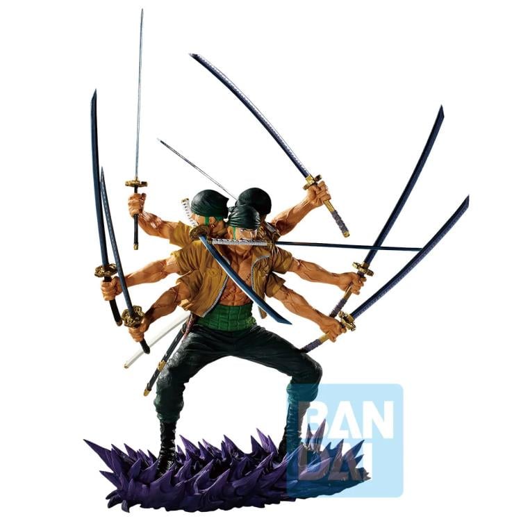 One Piece Genealogy Swordsman's Soul Roronoa Zoro Ichibansho Figure