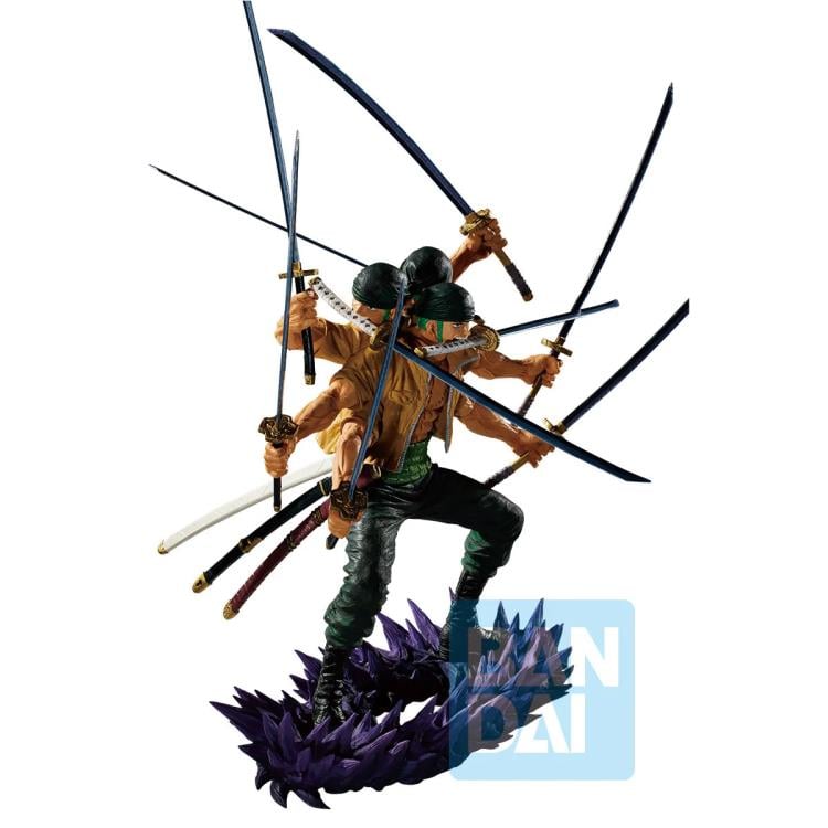 One Piece Genealogy Swordsman's Soul Roronoa Zoro Ichibansho Figure