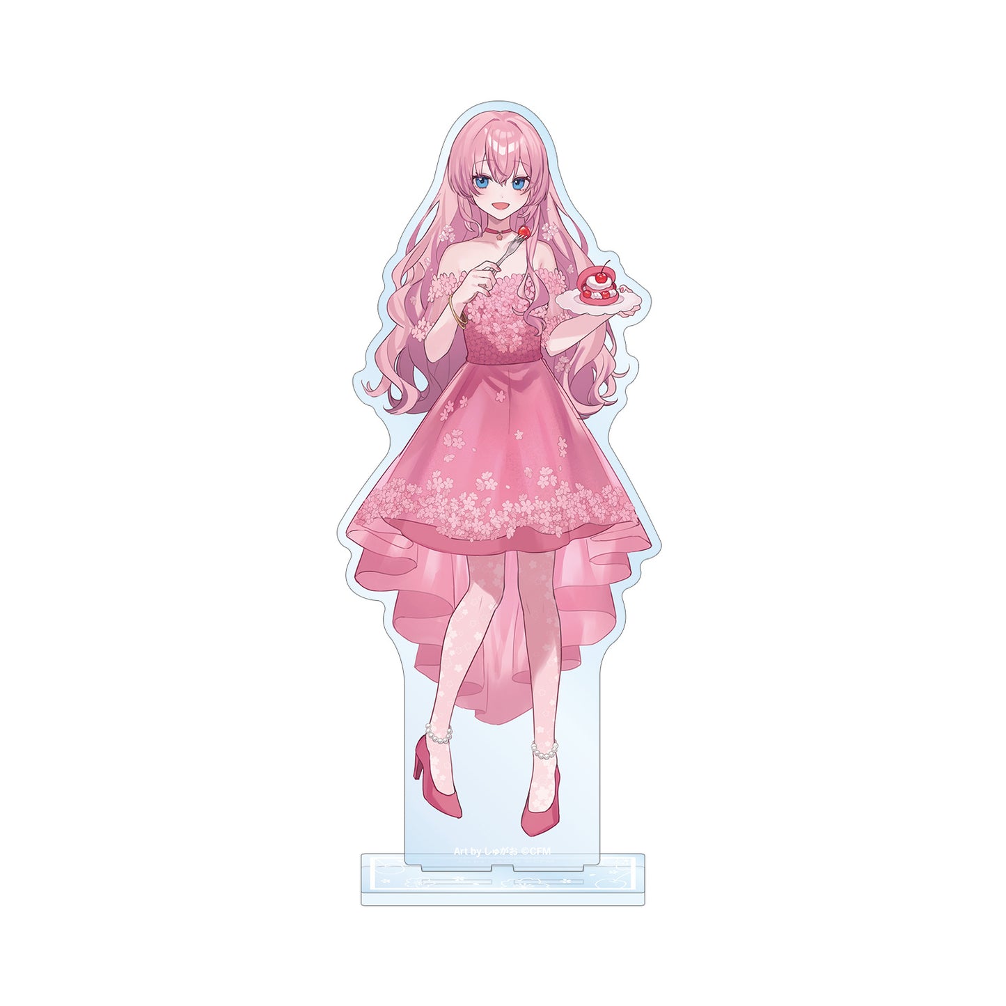 Sakura Miku Newly Drawn Megurine Luka Cherry Blossom Party ver. Art by Shugao BIG Acrylic Stand