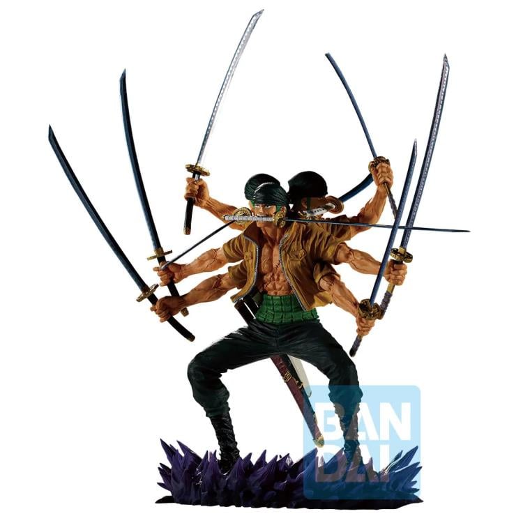 One Piece Genealogy Swordsman's Soul Roronoa Zoro Ichibansho Figure