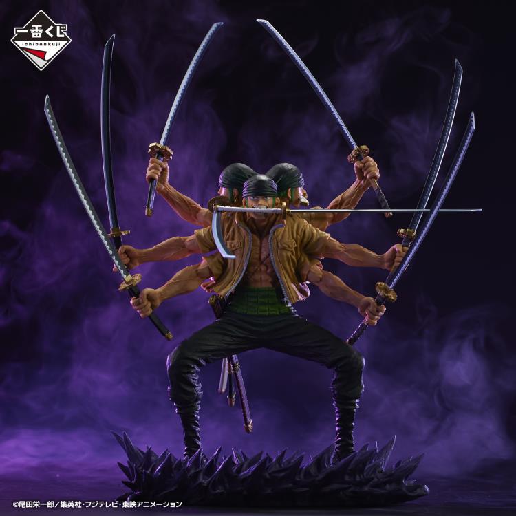 One Piece Genealogy Swordsman's Soul Roronoa Zoro Ichibansho Figure