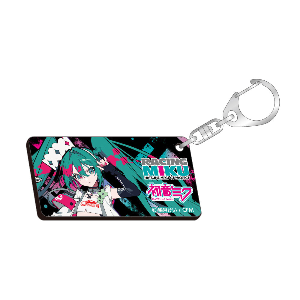 Hatsune Miku Gt Project: Racing Miku 2025Ver. Number Plate Style Key Holder Vol.1