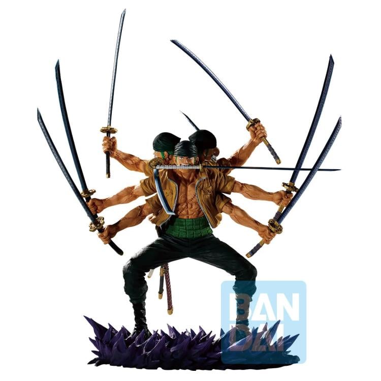 One Piece Genealogy Swordsman's Soul Roronoa Zoro Ichibansho Figure