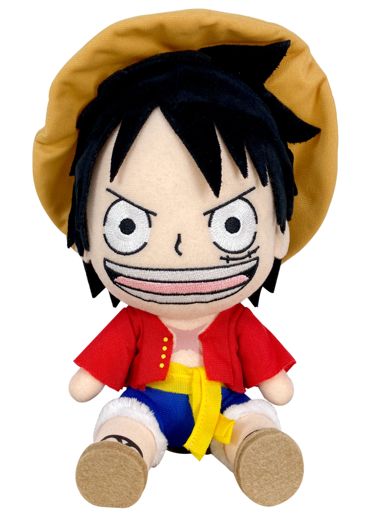 One Piece - Zou Arc Monkey D. Luffy Sitting Plush 7"