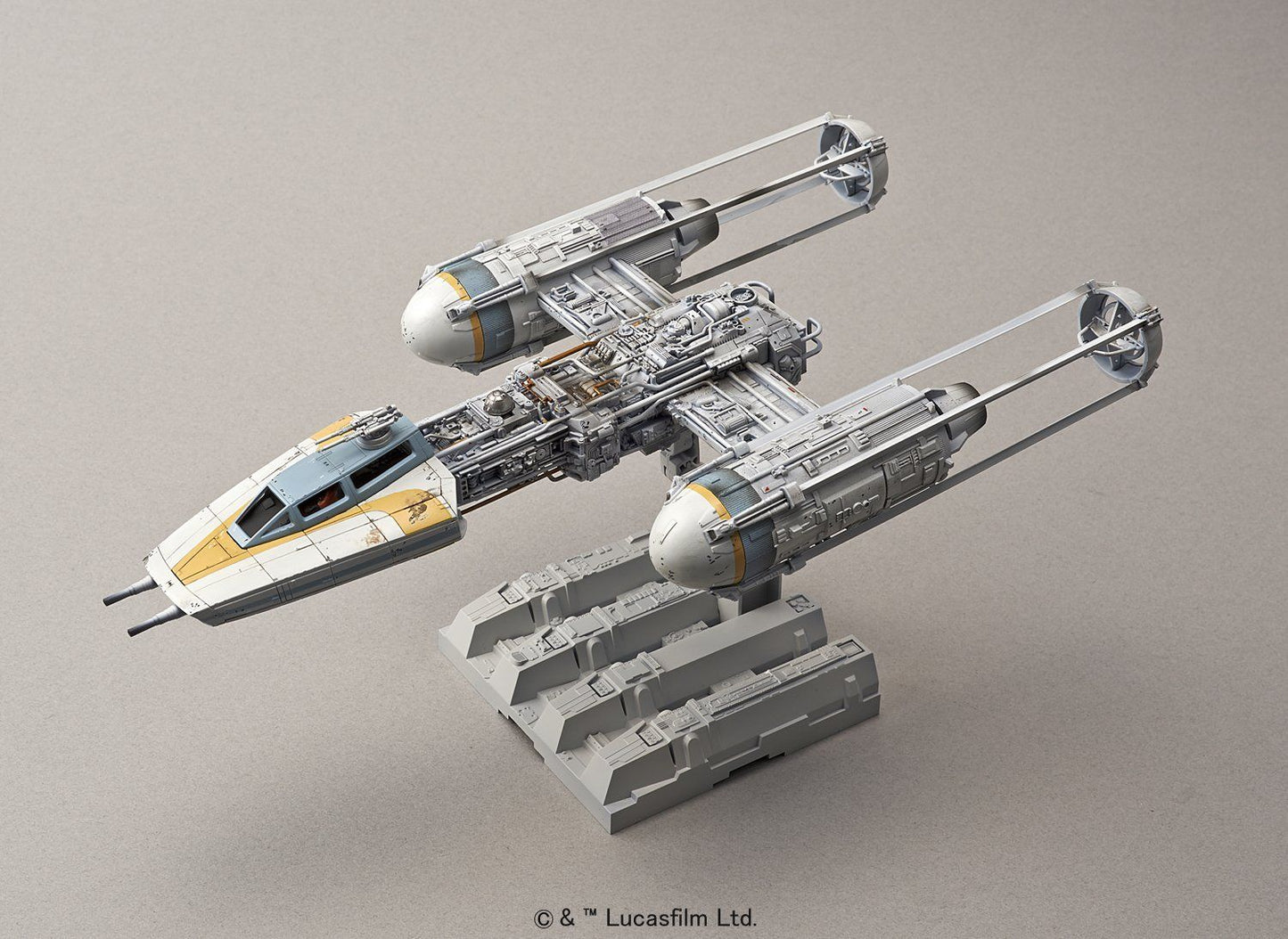 Y-Wing Starfighter Star Wars 1/72 Plastic Model Kit