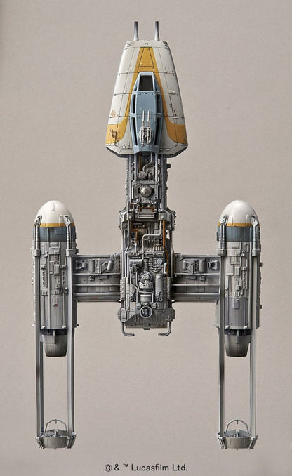 Y-Wing Starfighter Star Wars 1/72 Plastic Model Kit