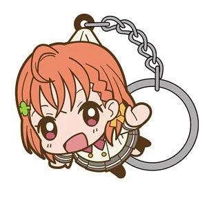 Love Live! Sunshine!! Chika Takami Pinched Rubber Keychain