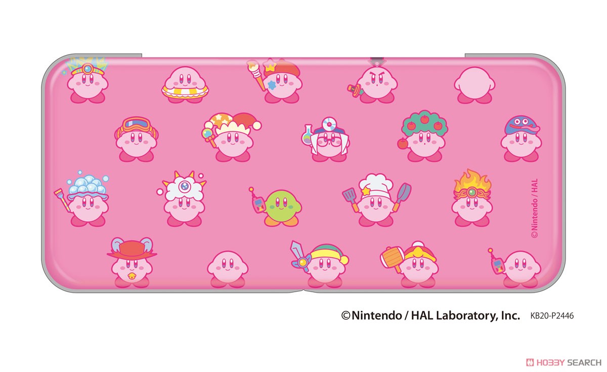 Kirby Muteki! Suteki! Closet Square Can Case Pink