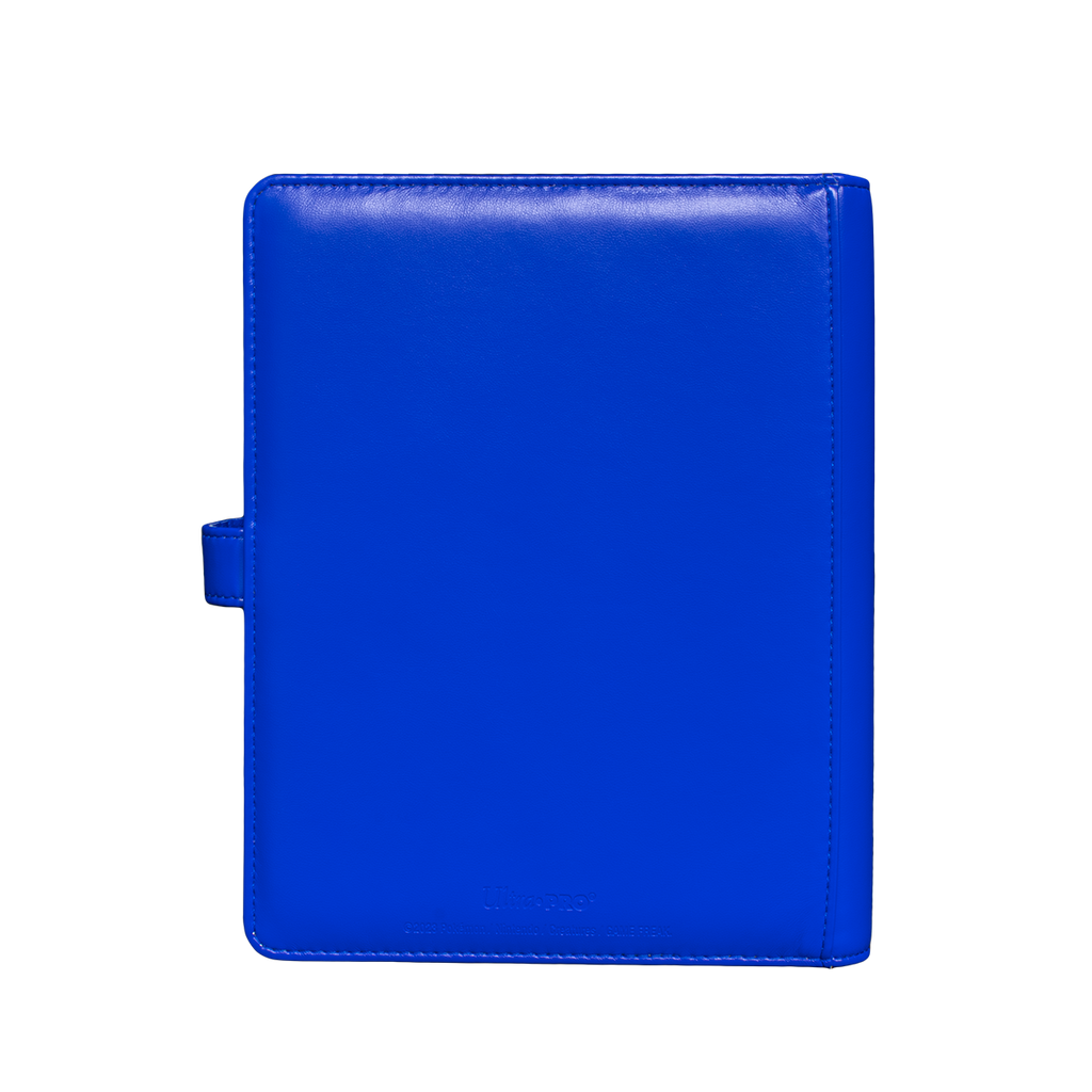 Ultra Pro Pokemon 4 pocket Blue Premium Snap Binder with Logo