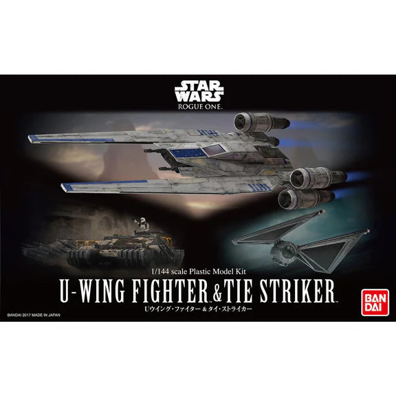 Star Wars U-Wing Fighter & TIE Striker Rogue One Bandai 1/144