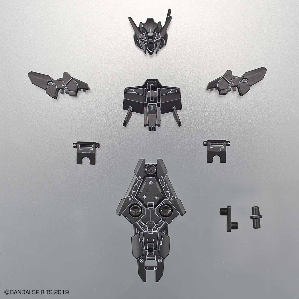 Bandai 30 Minute Mission OP-10 Option Armor for Commander [Alto Exclusive / Black], Accessories 