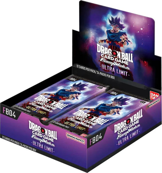 Dragon Ball Super Card Game Fusion World FB04 Ultra Limit Booster Box