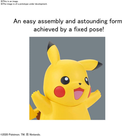 Quick Pokemon Plastic Model Pikachu