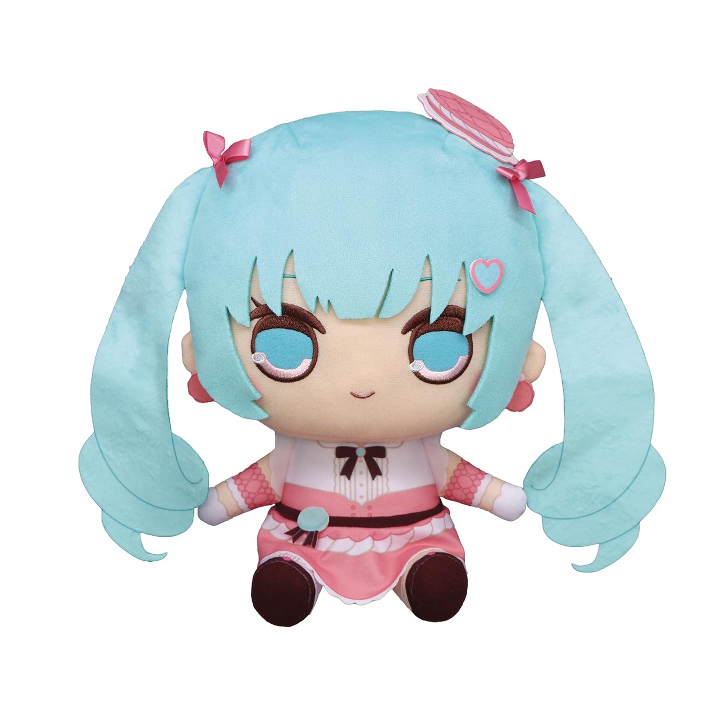 Hatsune Miku Kyurumaru Macaroon Big Plush Toy