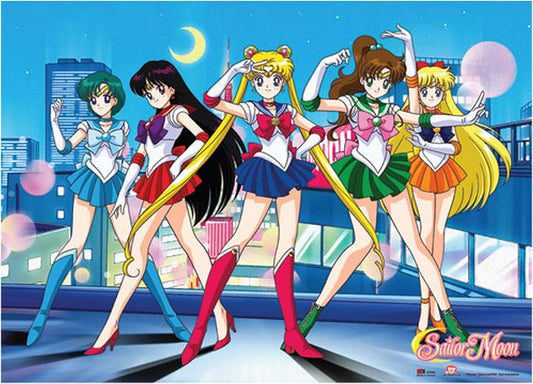 Sailor Moon Group Photo Wall Scroll