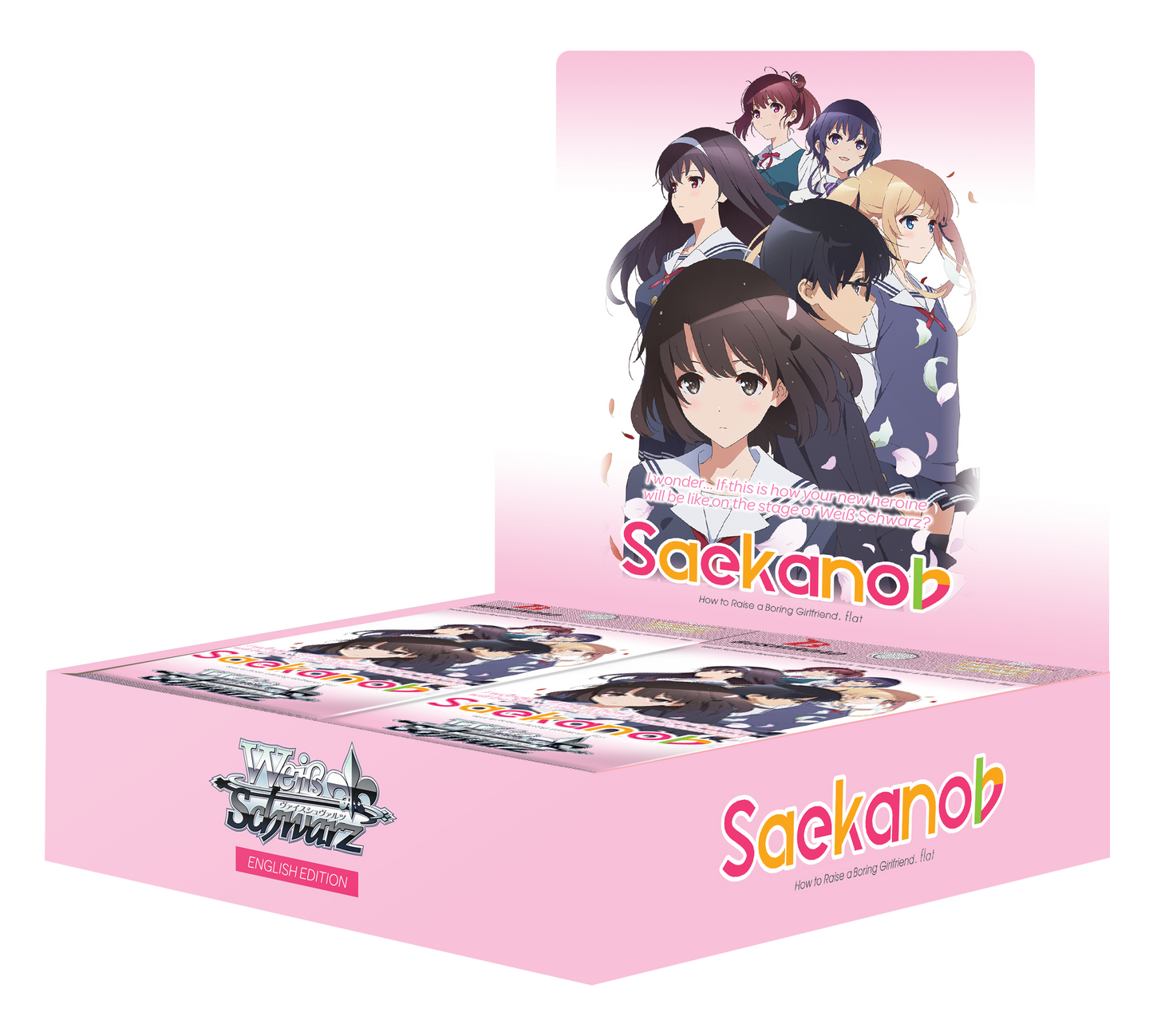 Weiss Schwarz - Saekano How to Raise a Boring Girlfriend. flat Booster Box