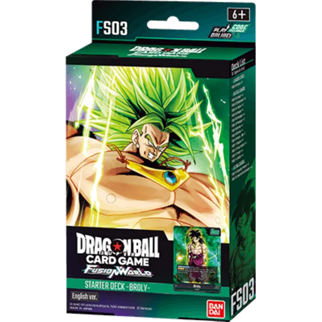 DBS Fusion World Starter Deck Broly