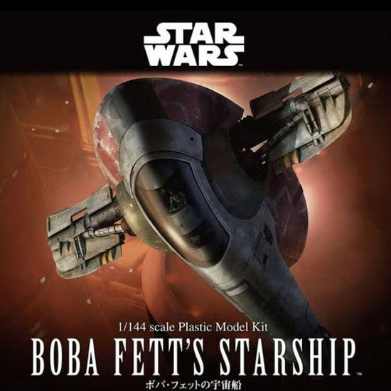 Boba Fett's Starship Star Wars 1/144 Plastic Model Kit