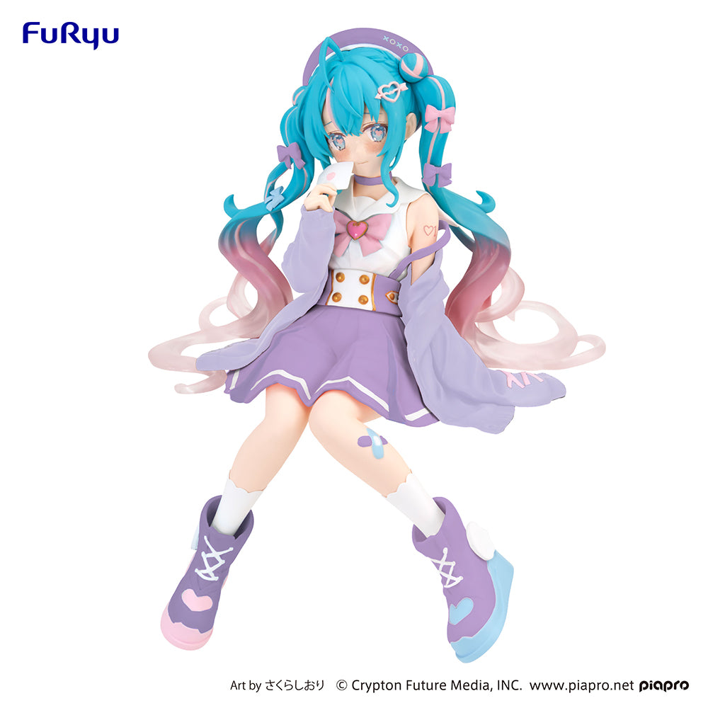 Hatsune Miku Noodle Stopper Figure Love Sailor Purple Color ver.