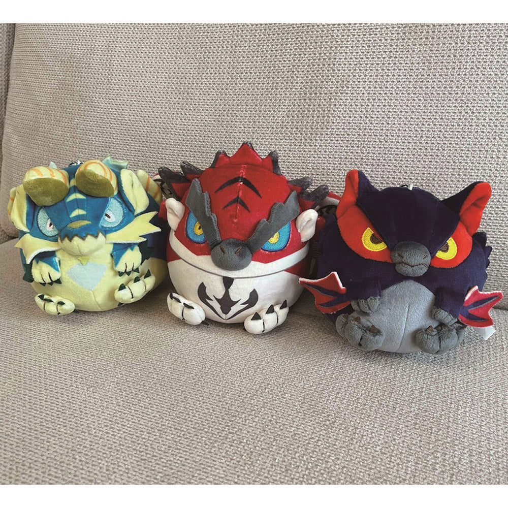 Monster Hunter Fluffy Eggshaped Plush Mini Rathalos