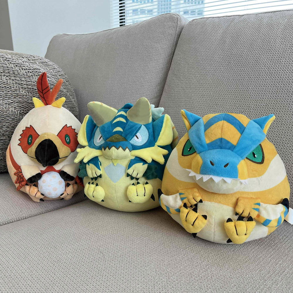 Monster Hunter Fluffy Eggshaped Plush Zinogre