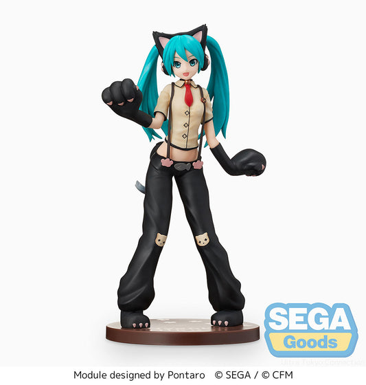Hatsune Miku Project DIVA Arcade Future Tone (Kitty Cat) Super Premium Figure