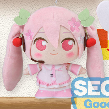 Sega Moipon Hatsune Miku & Sakura Miku MP Plush