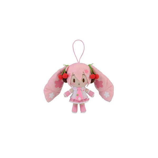 Hatsune Miku Sakura Miku MP Fluffy Mascot Plushie