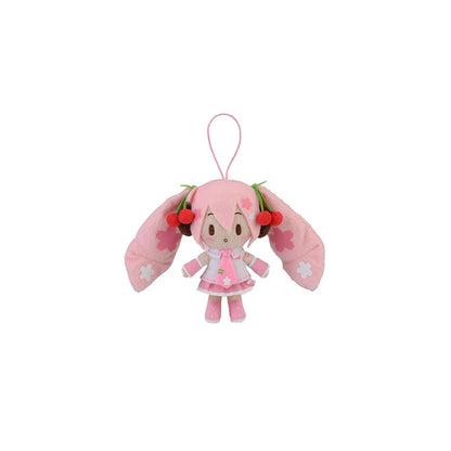 Hatsune Miku Sakura Miku MP Fluffy Mascot Plushie