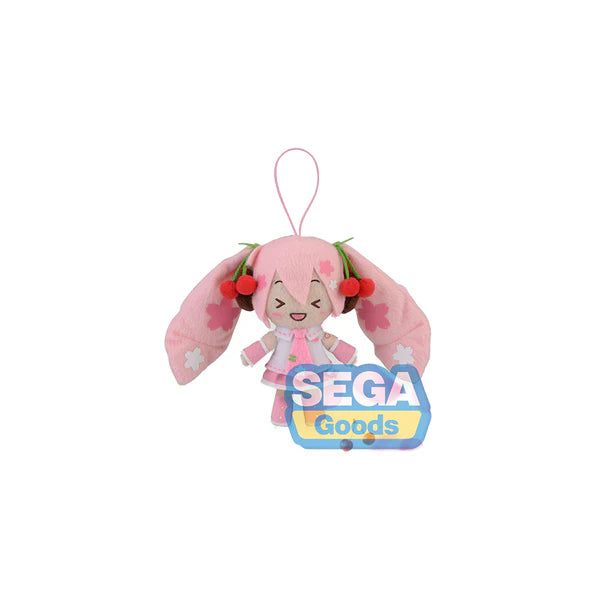 Hatsune Miku Sakura Miku MP Fluffy Mascot Plushie