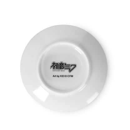 Hatsune Miku & Sakura Miku Kutani Ware 2-Piece Small Plate Set