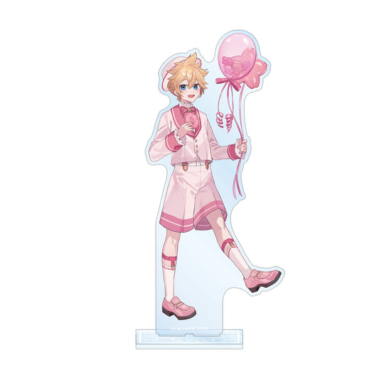 Sakura Miku Newly Drawn Kagamine Len Cherry Blossom Party ver. Art by Shugao BIG Acrylic Stand