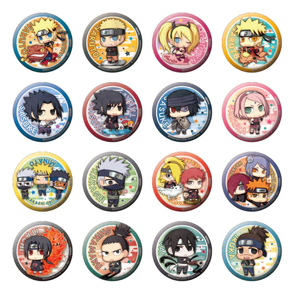 Naruto Shippuden (New Era Ver.) Megahouse  Can Badge Collection Blind Box Pin