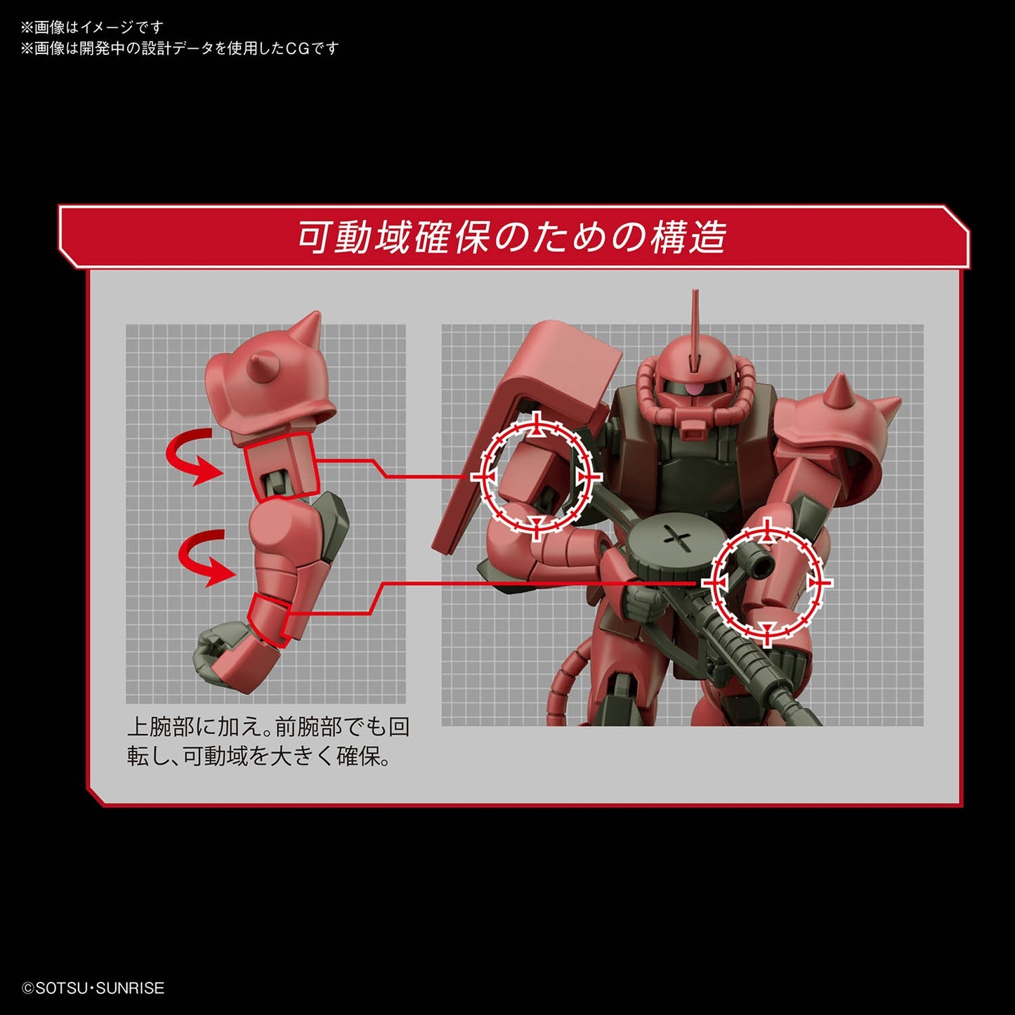 Char's Zaku II HGUC 1/144