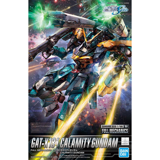 Full Mechanics Calamity Gundam 1/100 Scale Model Kit