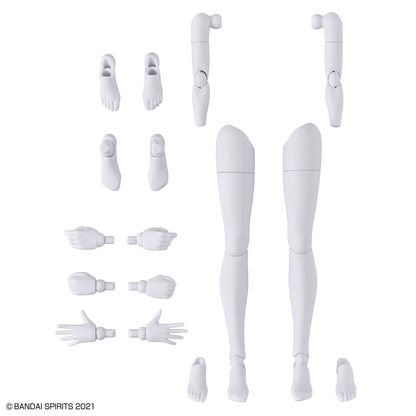 30 Minute Sisters Option Body Parts Arm Parts & Leg Parts (White/Black)