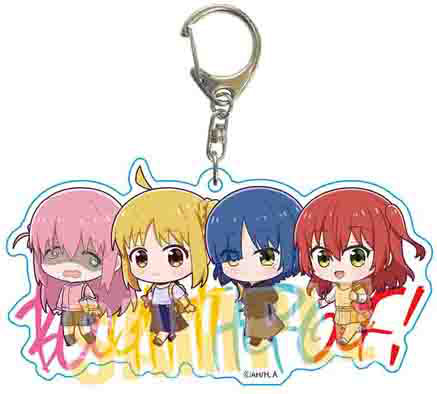 Bocchi the Rock! Tekutoko Choi Deka Acrylic Keychain / B