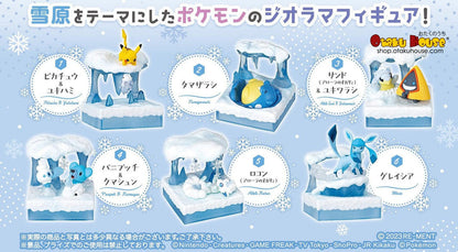 Pokemon: Pokemon World 3 Frozen Snow Field Re-Ment Blind Box Figure