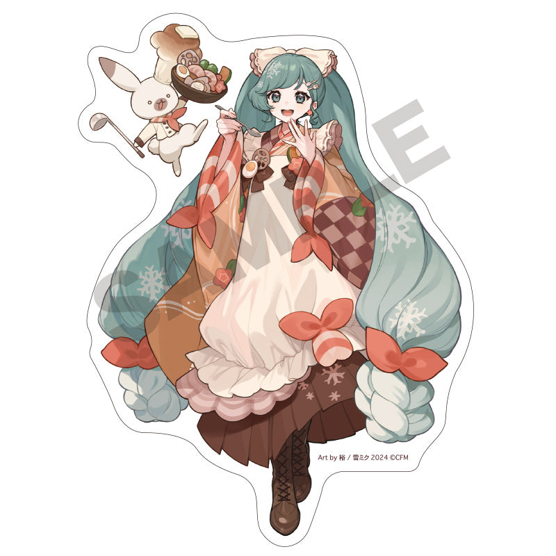 Hatsune Miku: Outing Sticker Set Snow Miku 2024