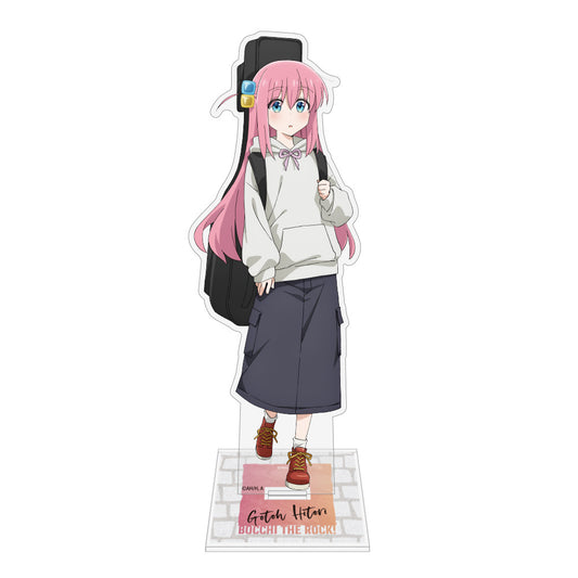 Bocchi the Rock!: Newly Drawn Hitori Goto Acrylic Stand (Large) Street Fashion Ver.