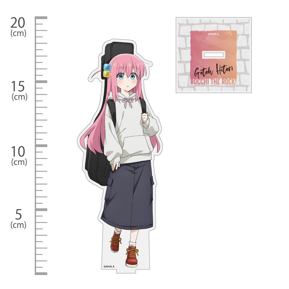 Bocchi the Rock!: Newly Drawn Hitori Goto Acrylic Stand (Large) Street Fashion Ver.