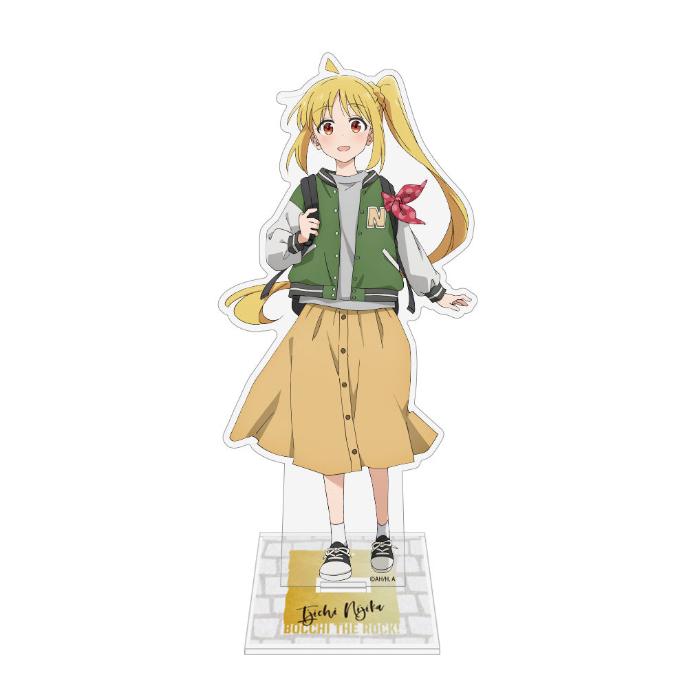 Bocchi the Rock!: Newly Drawn Nijika Ijichi Acrylic Stand (Large) Street Fashion Ver.