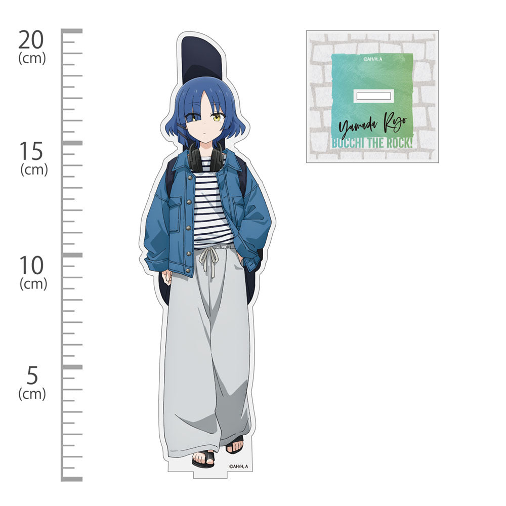 Bocchi the Rock!: Newly Drawn Ryo Yamada Acrylic Stand (Large) Street Fashion Ver.