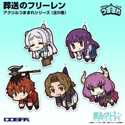 Frieren Journey's End - Fern Acrylic Tsumamare Winter Clothes Ver. Keychain