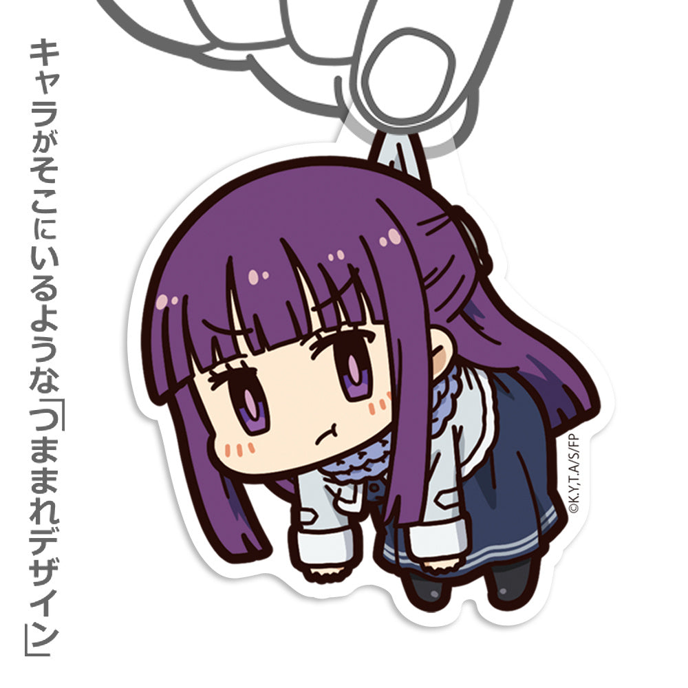 Frieren Journey's End - Fern Acrylic Tsumamare Winter Clothes Ver. Keychain