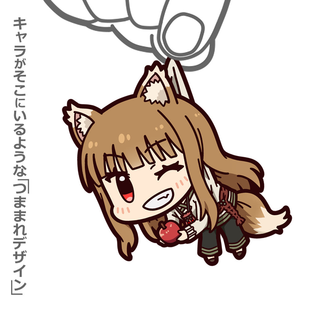 Spice and Wolf MERCHANT MEETS THE WISE WOLF - Holo Acrylic Tsumamare Keychain