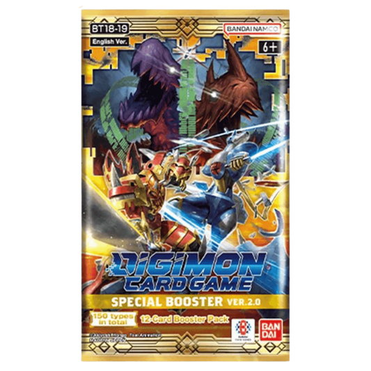 Digimon Card Game Special Version 2.0 Booster Pack