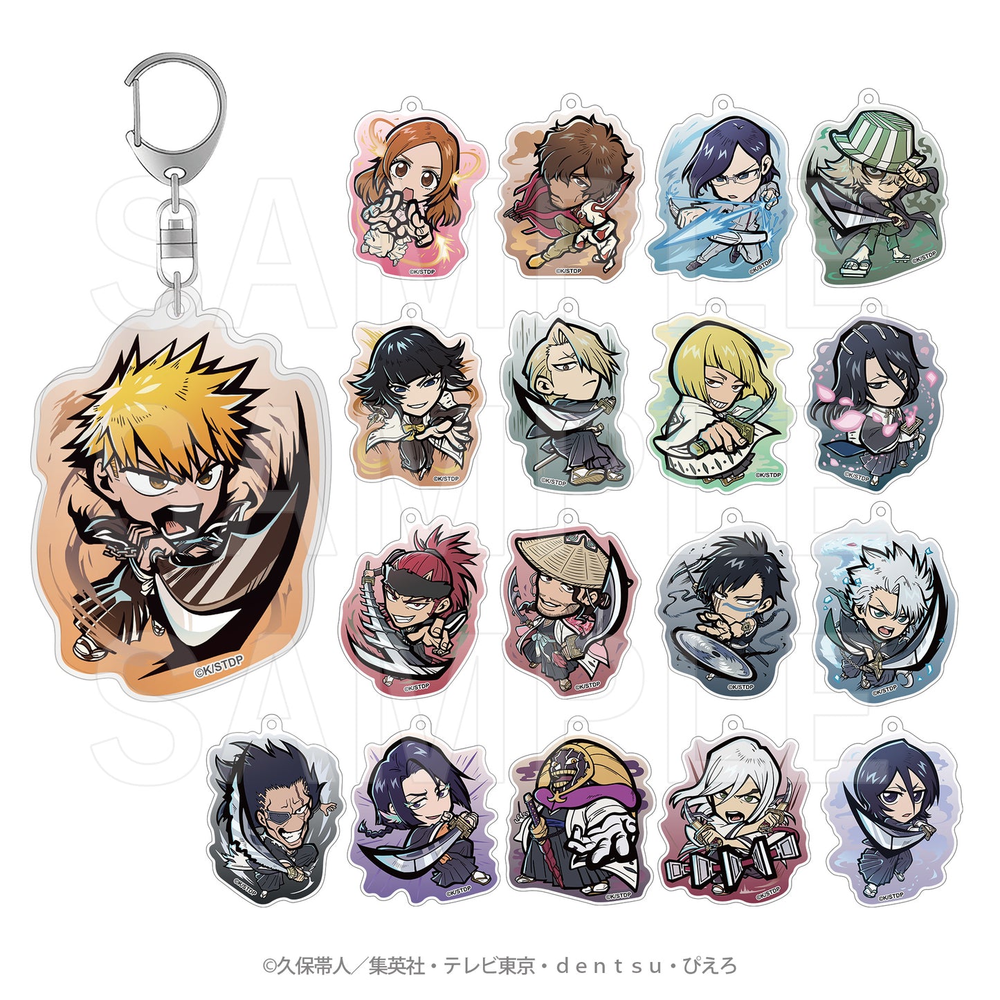 TV Anime BLEACH Thousand-Year Blood War : Etoon Trading Acrylic Keychain