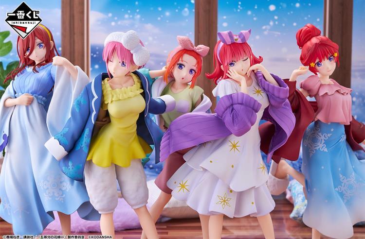 The Quintessential Quintuplets Yotsuba Nakano (Loungewear Ver.) Ichibansho Figure