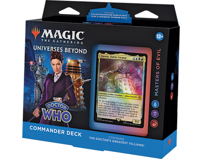 Magic the Gathering Universes Beyond Doctor Who Commander Decks